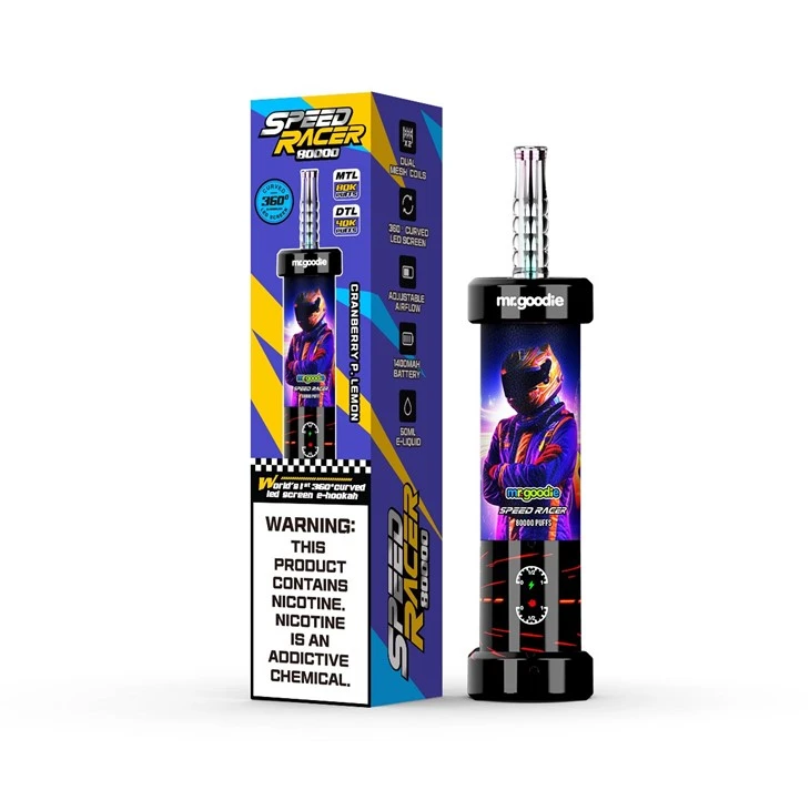 Mr.goodie Speed Racer 80000 MTL&DTL Puffs high quality