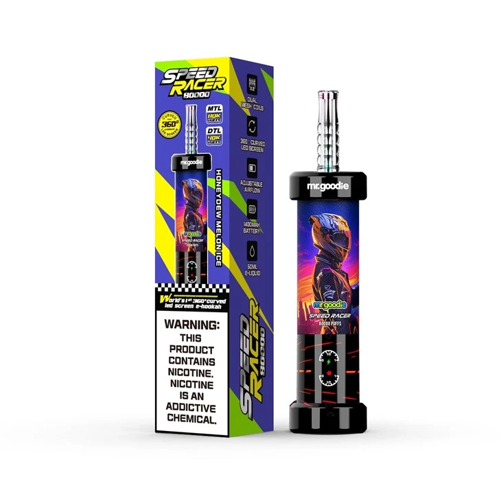 Mr.goodie Speed Racer 80000 MTL&DTL Puffs best