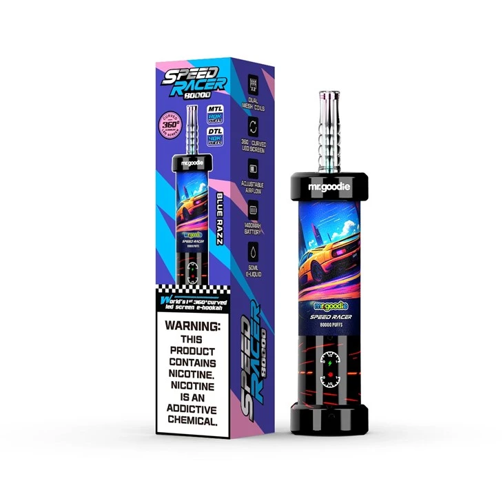 Mr.goodie Speed Racer 80000 MTL&DTL Puffs suppliers