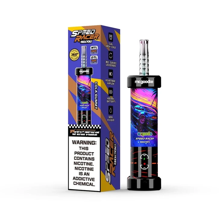 Mr.goodie Speed Racer 80000 MTL&DTL Puffs best