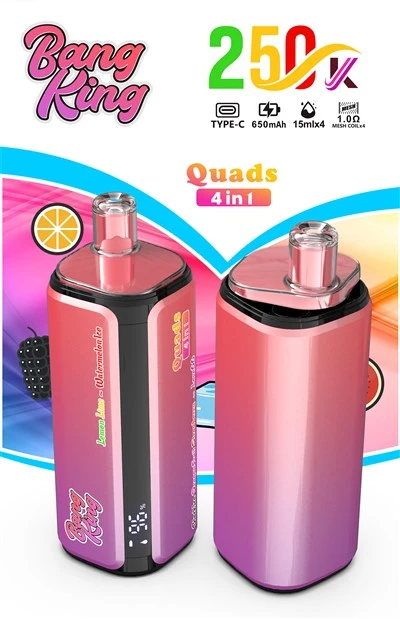 Bang King kvadricikli 4in{1}}K Puffs